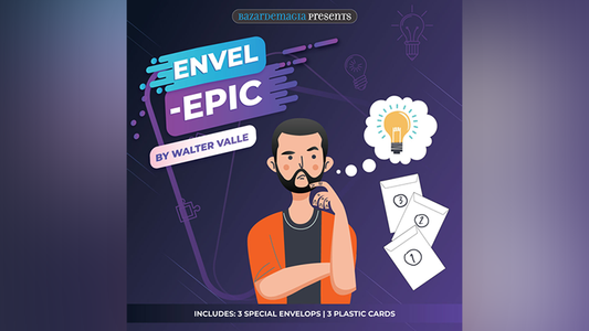 Envel - Epic (Gimmicks and Online Instructions) by Bazar de Magia - Trick - Wizard Magic Shop