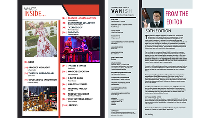 Vanish Magazine #50 ebook DOWNLOAD