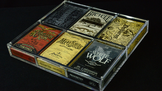Carat X3x2 (Holds 6 Decks) alternate view - Wizard Magic Shop
