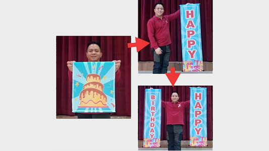 Amazing Banner (Happy Birthday) by JL Magic - Wizard Magic Shop