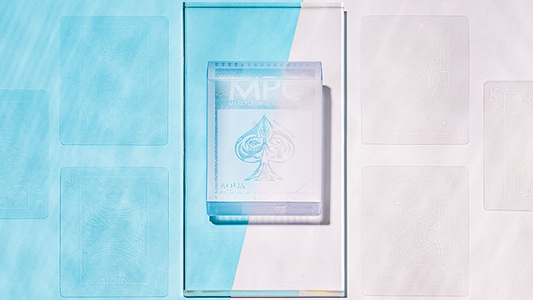 Invisible AQUA Playing Cards by MPC - Wizard Magic Shop