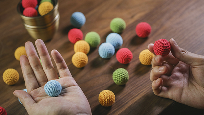 Ensemble de boules au crochet (rouge) par TCC