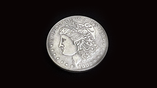 POWER COIN (Morgan) by Himitsu Magic - Trick - Wizard Magic Shop