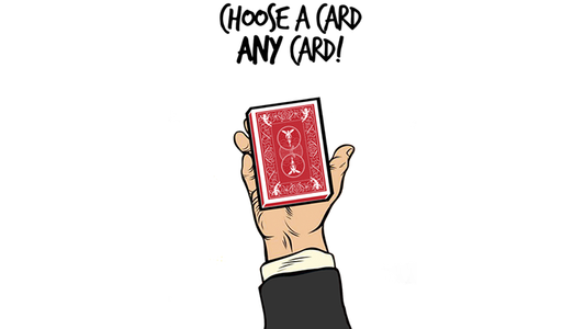 3DT / CHOOSE A CARD ANY CARD (Gimmick and Online Instructions) by JOTA - Trick alternate view - Wizard Magic Shop