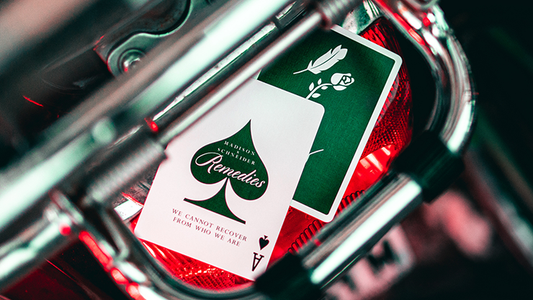 Green Remedies Playing Cards by Madison x Schneider alternate view - Wizard Magic Shop