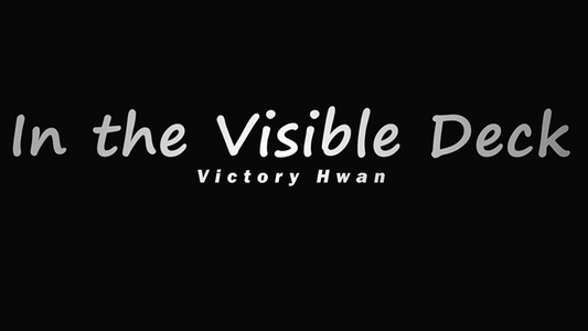 In the Visible Deck RED (Gimmicks and Online Instruction by Victory Hwan- Trick