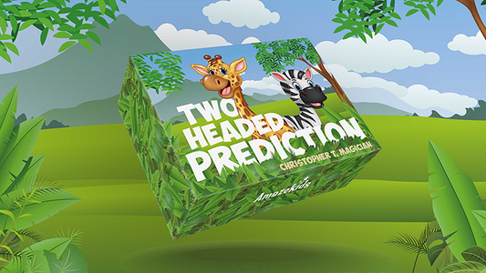 Two-Headed Prediction (Gimmicks and Online Instructions) by Christopher T. Magician - Trick - Wizard Magic Shop