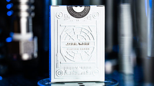 Star Wars Light Side Silver Edition Playing Cards (White) by theory11 - Wizard Magic Shop