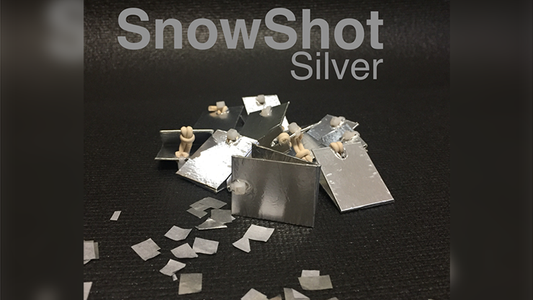 SnowShot SILVER (10 ct.) by Victor Voitko (Gimmick and Online Instructions) - Trick - Wizard Magic Shop