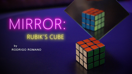 Mirror Standard Rubik Cube (Gimmick and Online Instructions) by Rodrigo Romano - Trick - Wizard Magic Shop