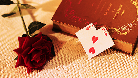 Wings Magic Presents: Shape Of My Heart by Silver Wing & Carpenter Wong - Trick alternate view - Wizard Magic Shop