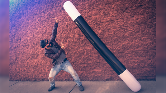 INFLATABLE WAND MEGA (8FT.) by Murphy's Magic Supplies - Trick alternate view - Wizard Magic Shop