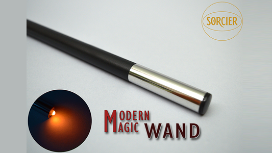 Modern Light Wand RED by Sorcier Magic - Wizard Magic Shop