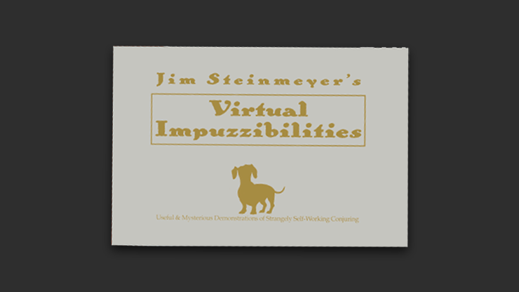 Impuzzibilités virtuelles de Jim Steinmeyer - Livre