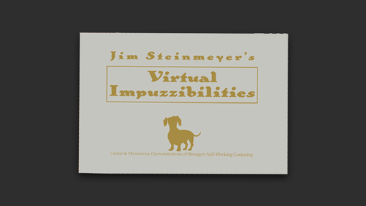 Virtual Impuzzibilities by Jim Steinmeyer - Book - Wizard Magic Shop