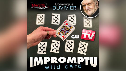 Impromptu Wild Card (Gimmicks and Online Instructions) by Dominique Duvivier - Trick - Wizard Magic Shop