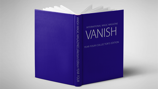 VANISH MAGIC MAGAZINE Collectors Edition Year Four (Hardcover) by Vanish Magazine - Book - Wizard Magic Shop