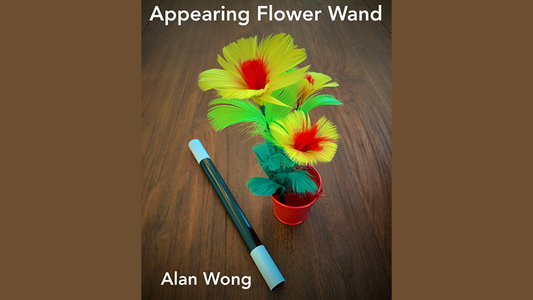 Appearing Flower Wand by Alan Wong - Trick - Wizard Magic Shop
