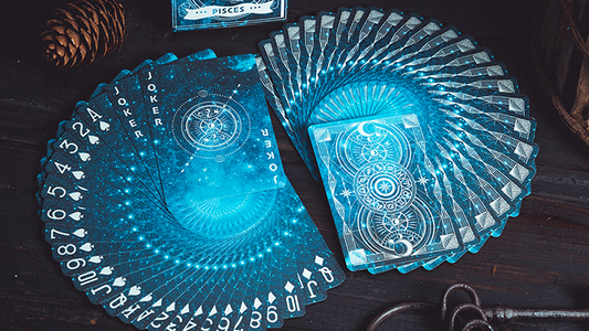 Solokid Constellation Series v2 (Pisces) Playing Cards by Solokid Playing Card Co. alternate view - Wizard Magic Shop
