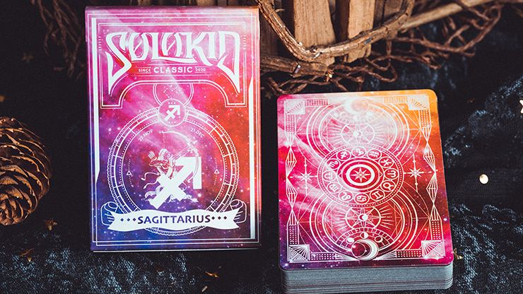 Solokid Constellation Series V2 (Sagittarius) Playing Cards by Solokid Playing Card Co.