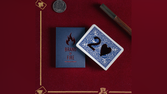 BRAND OF FIRE / BLUE(Gimmicks and Online Instructions) by Federico Poeymiro - Trick