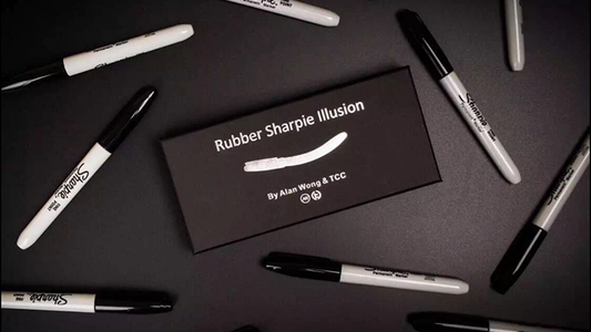 Rubber Sharpie Illusion by Alan Wong & TCC - Trick alternate view - Wizard Magic Shop