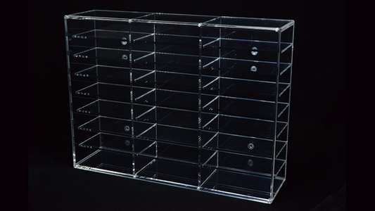 Carat XDR24L Deck Rack (24 Decks) with Lid - Wizard Magic Shop