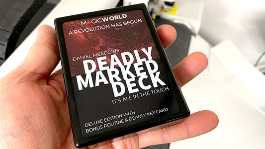DEADLY MARKED DECK RED BICYCLE by MagicWorld