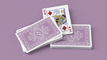 Black Roses Lavender (Marked) Edition Playing Cards