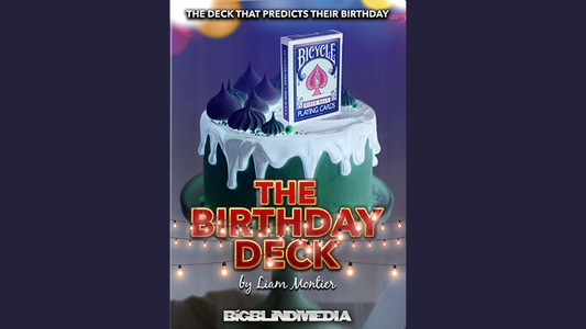 BIGBLINDMEDIA presenta The Birthday Deck (trucos e instrucciones en línea) de Liam Montier - Truco 