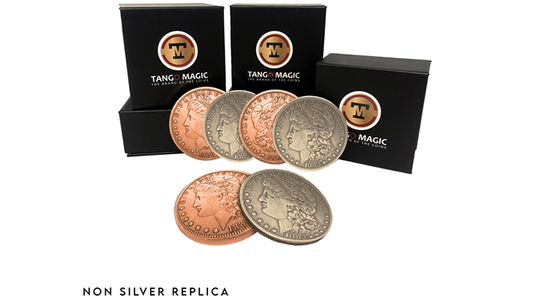 Replica Morgan Hopping Half by Tango Magic - Trick