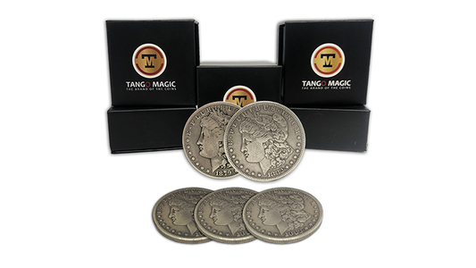 Replica Morgan TUC plus 3 coins by Tango Magic - Trick