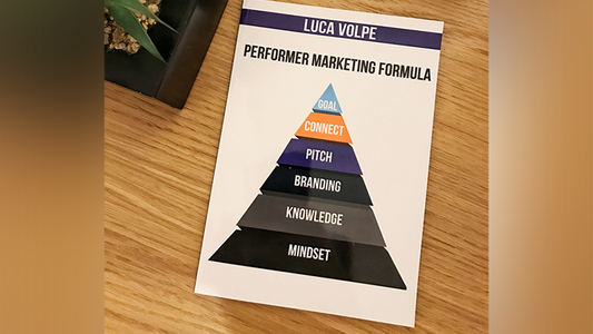 Performer Marketing Formula by Luca Volpe - Book - Wizard Magic Shop