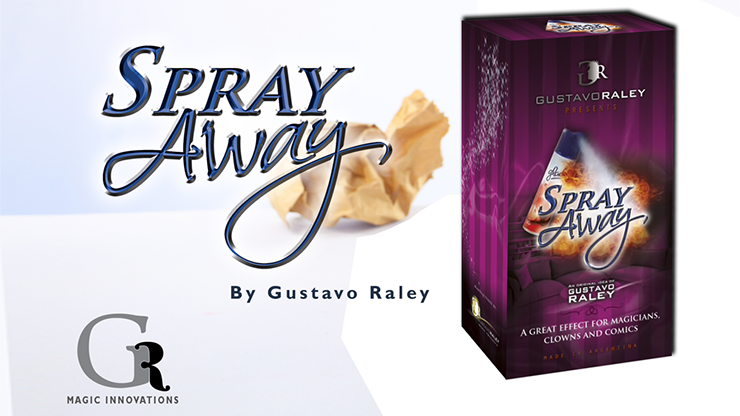 SPRAY AWAY (Gimmicks and Online Instructions) by Gustavo Raley - Trick