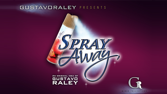 SPRAY AWAY (Gimmicks and Online Instructions) by Gustavo Raley - Trick - Wizard Magic Shop