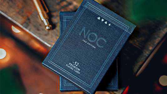 NOC Pro 2021 (Navy Blue) Playing Cards - Wizard Magic Shop