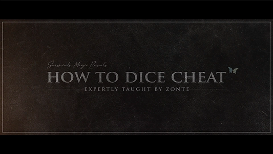 How to Cheat at Dice Black Leather (Props and Online Instructions) by Zonte and SansMinds - Trick - Wizard Magic Shop