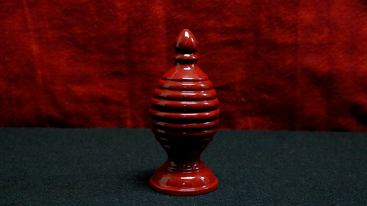 VASE OEUF ET SOIE (ROUGE) par Premium Magic - Astuce