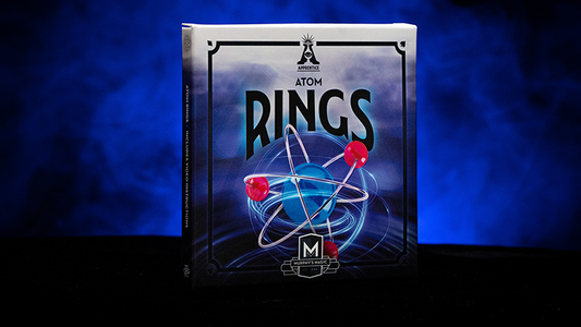 ATOM RINGS (Gimmicks and Instructions) by Apprentice Magic - Trick - Wizard Magic Shop