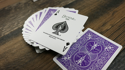 Naipes Bicycle Purple de US Playing Card Co