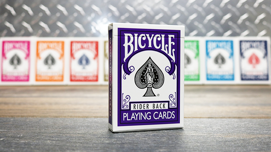 Naipes Bicycle Purple de US Playing Card Co