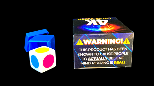4K Color Vision Box (Gimmicks and Online Instructions) by Magic Firm - Trick alternate view - Wizard Magic Shop