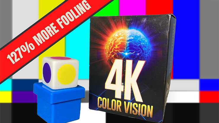 Boîte de vision couleur 4K (gimmicks et instructions en ligne) par Magic Firm - Astuce 