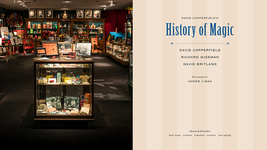 David Copperfield's History of Magic by David Copperfield, Richard Wiseman and David Britland - Book alternate view - Wizard Magic Shop