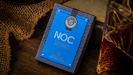 NOC (Blue) The Luxury Collection Playing Cards by Riffle Shuffle x The House of Playing Cards - Wizard Magic Shop