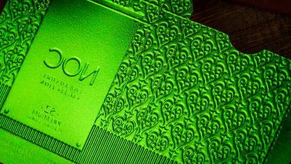 NOC (Green) The Luxury Collection Playing Cards by Riffle Shuffle x The House of Playing Cards