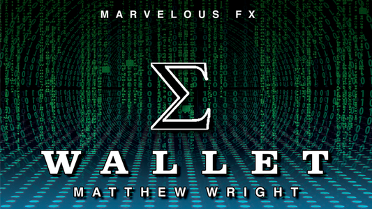 E Wallet BLACK by Matthew Wright - Trick - Wizard Magic Shop