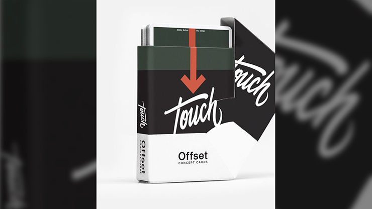 Naipes Offset Kaki Concept de Cardistry Touch 