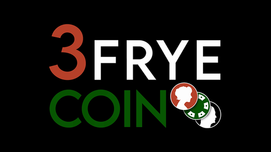 3 Frye Coin (Gimmick and Online Instructions) by Charlie Frye and Tango Magic - Trick - Wizard Magic Shop