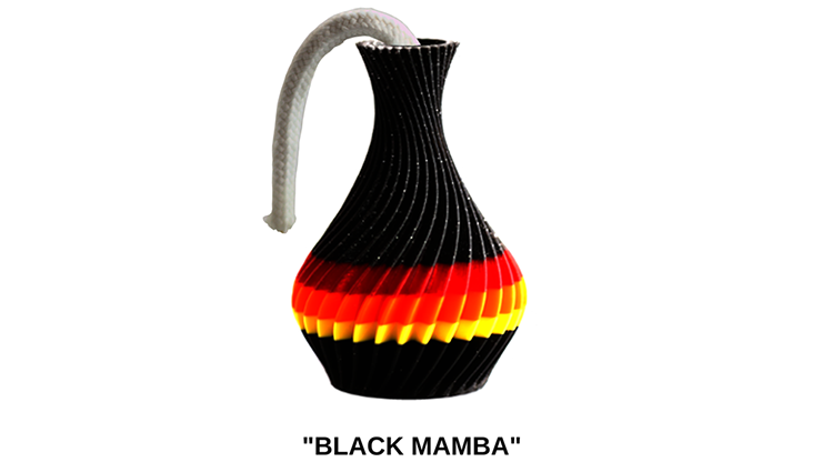 El jarrón de oración americano Genie Bottle BLACK MAMBA de Big Guy's Magic-Trick 